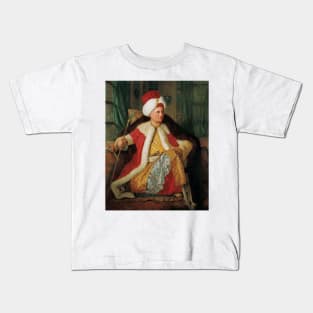 Portrait of Charles Gravier Count of Vergennes and French Ambassador, in Turkish Attire by Antoine de Favray Kids T-Shirt